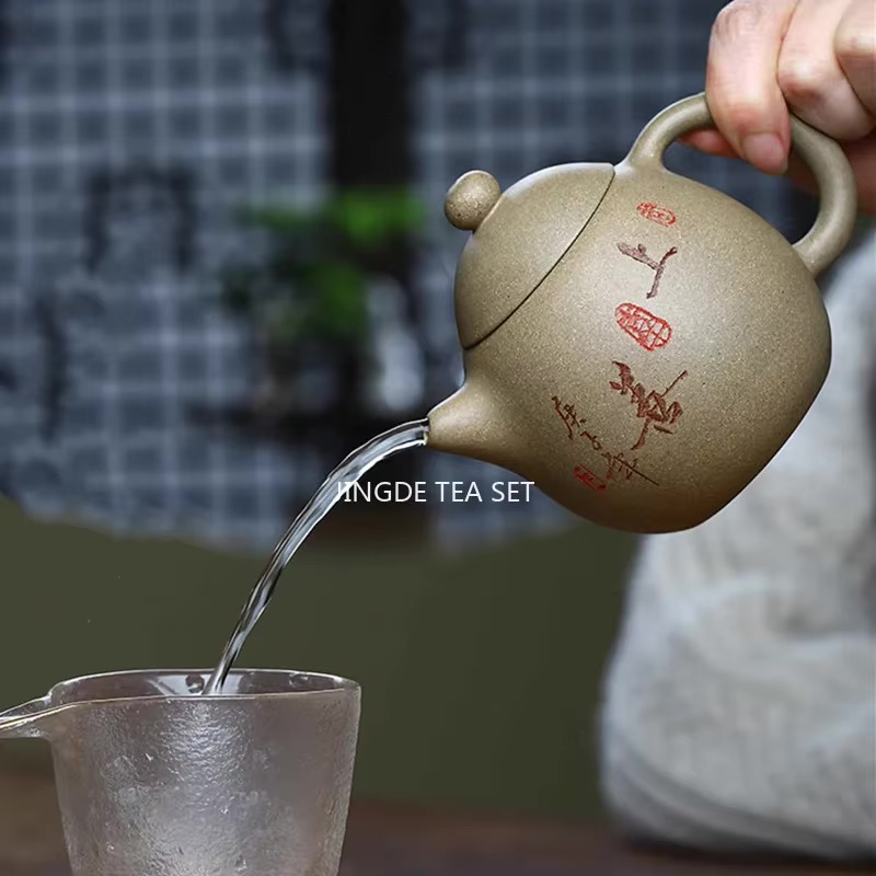 Yixing sárkánytojás teáskanna 210ml